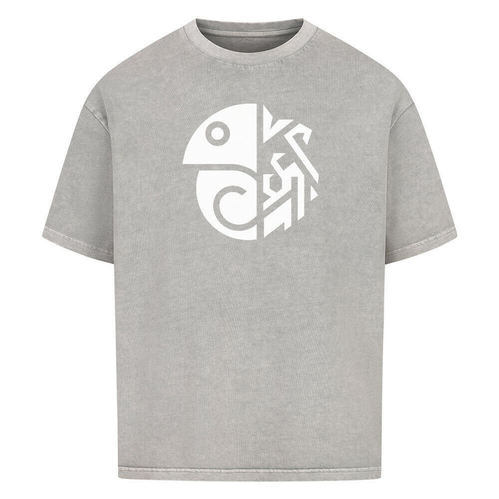 zuurii Logo Oversized Shirt