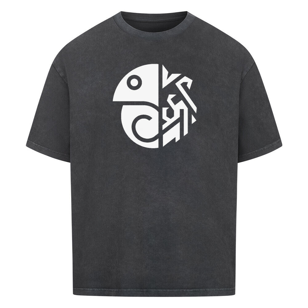 zuurii Logo Oversized Shirt