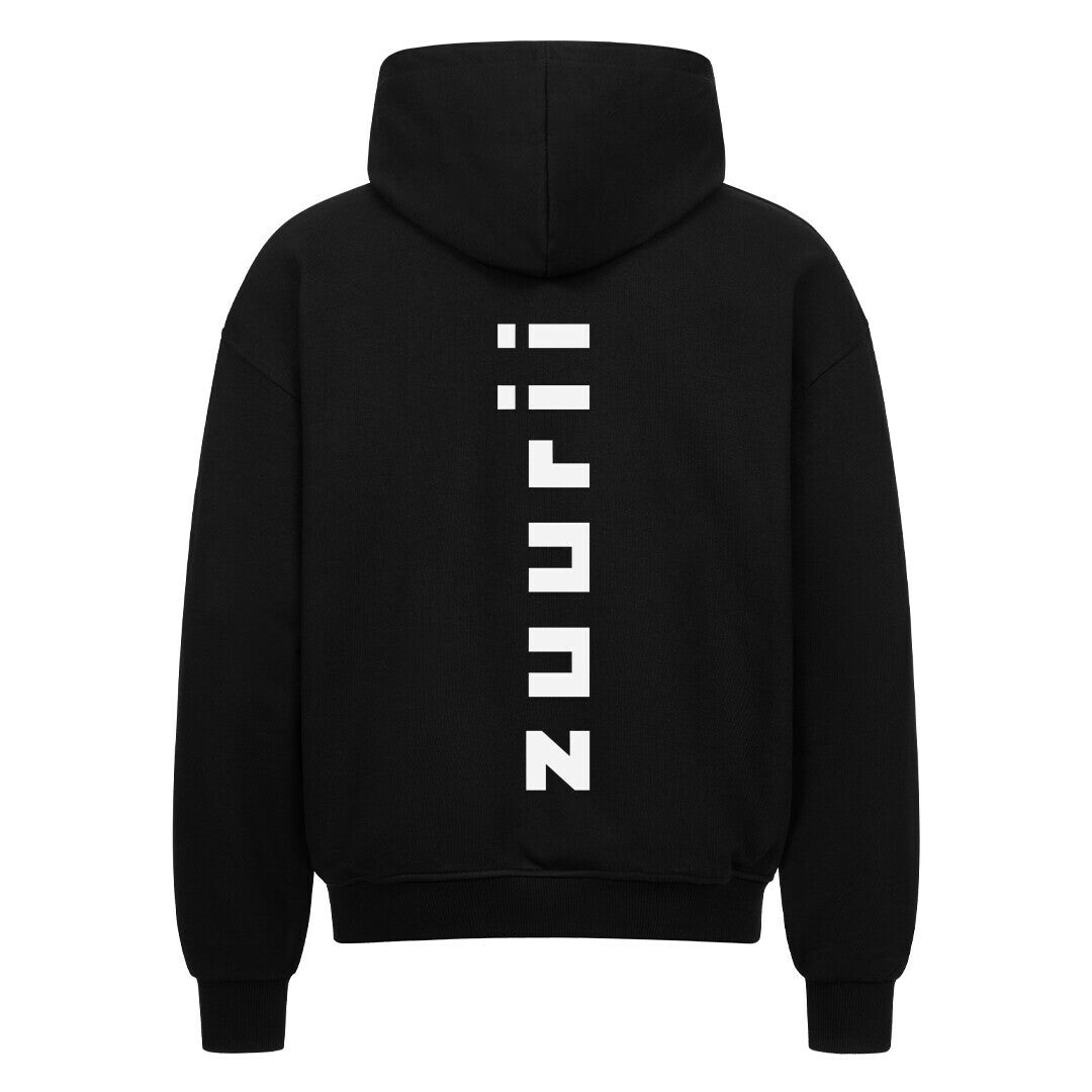 zuurii Oversized Zipper Hoodie