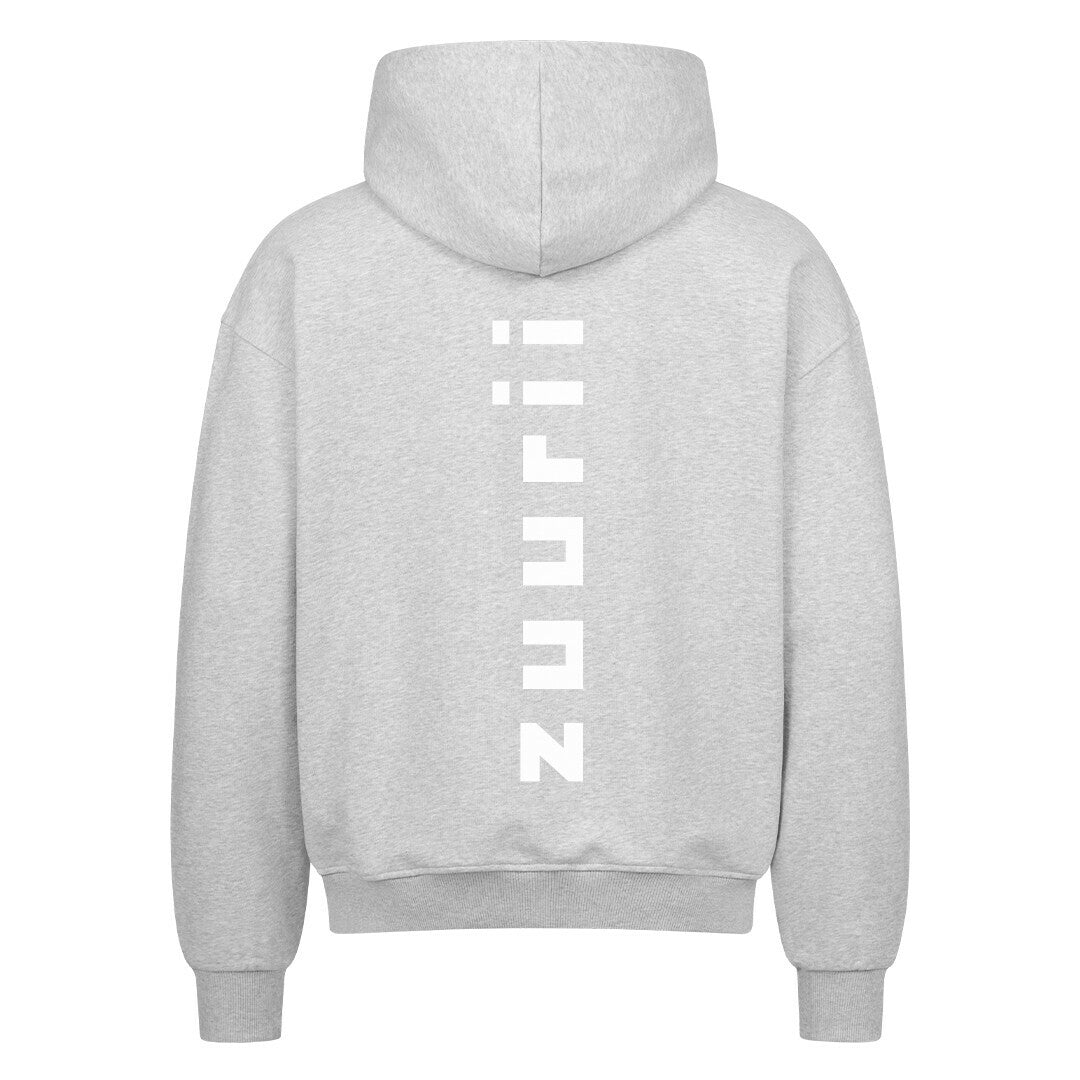 zuurii Oversized Zipper Hoodie